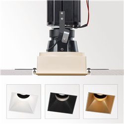 Delta Light iMAX II SQUARE ADJUSTABLE TRIMLESS MP Recessed spot