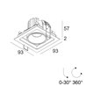 Delta Light Minigrid 67 In 1 recessed spot