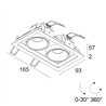 Delta Light Minigrid 67 In 2 recessed spot