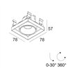 Delta Light Minigrid 67 In Trimless 1 recessed spot
