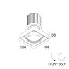 Delta Light Minigrid In Trimless 1 Hp recessed spot