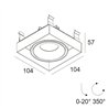 Delta Light MINIGRID IN TRIMLESS 1 SOFT Einbauspot