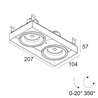 Delta Light MINIGRID IN TRIMLESS 2 HI LED Einbauspot