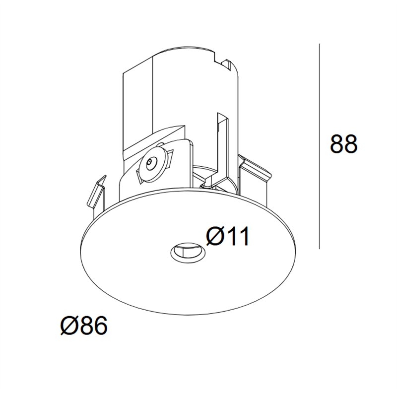 Delta Light NIME II AIR Recessed spot