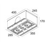 Delta Light SPLITBOX 3 SPY 52 TW Einbauspot