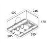 Delta Light SPLITBOX 3 SPY FOCUS LP Einbauspot