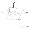 Delta Light PARTOU FLAT OK S1 Recessed spot