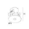 Delta Light NIME II WALLWASH Einbauspot