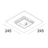 Delta Light MINIGRID IN 1 MOUNTING KIT LARGE