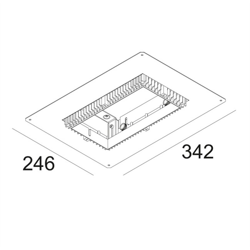 Delta Light MINIGRID IN 2 MOUNTING KIT LARGE