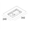 Delta Light MINIGRID IN 2 MOUNTING KIT LARGE