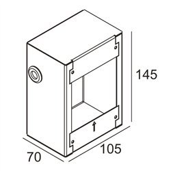 Delta Light CONCRETE BOX 186