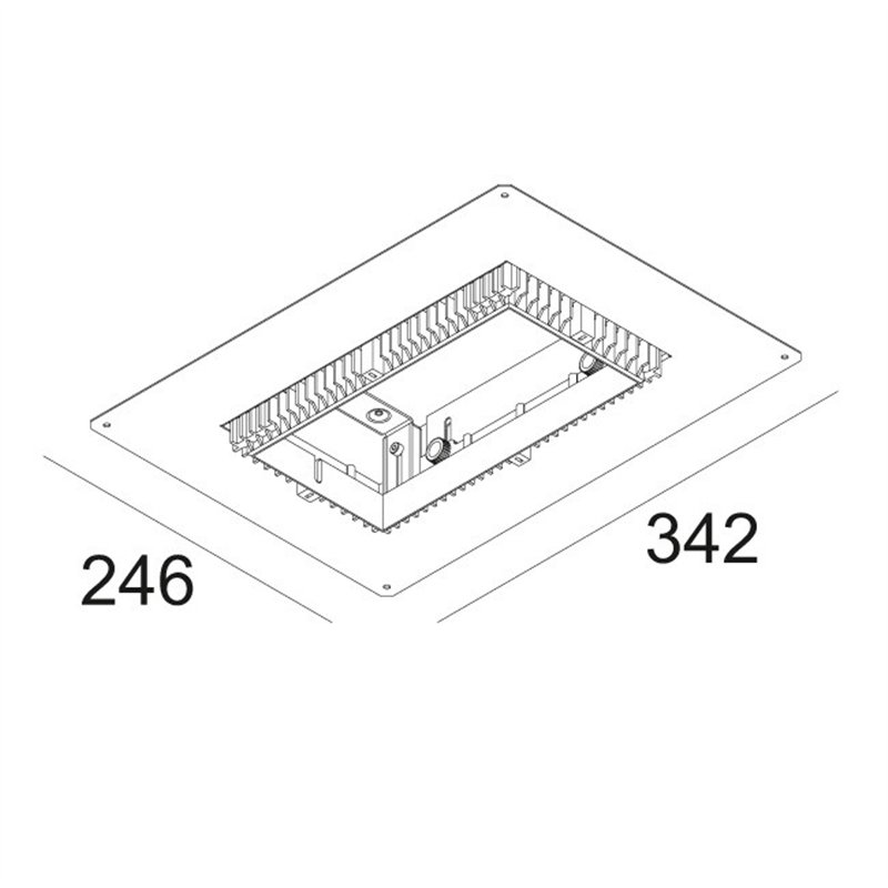 Delta Light MINIGRID IN 2 MOUNTING KIT LARGE