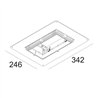 Delta Light MINIGRID IN 2 MOUNTING KIT LARGE