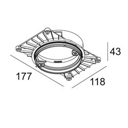Delta Light MOUNTING KIT NIME O.F.A.