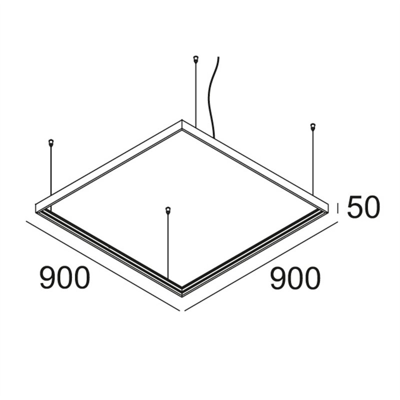 Delta Light SUPERLOOP S HC 109 MDL Suspension lamp