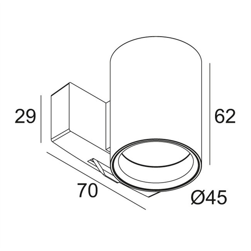 Delta Light SUPERLOOP-FIX 45 MDL Hängelampe