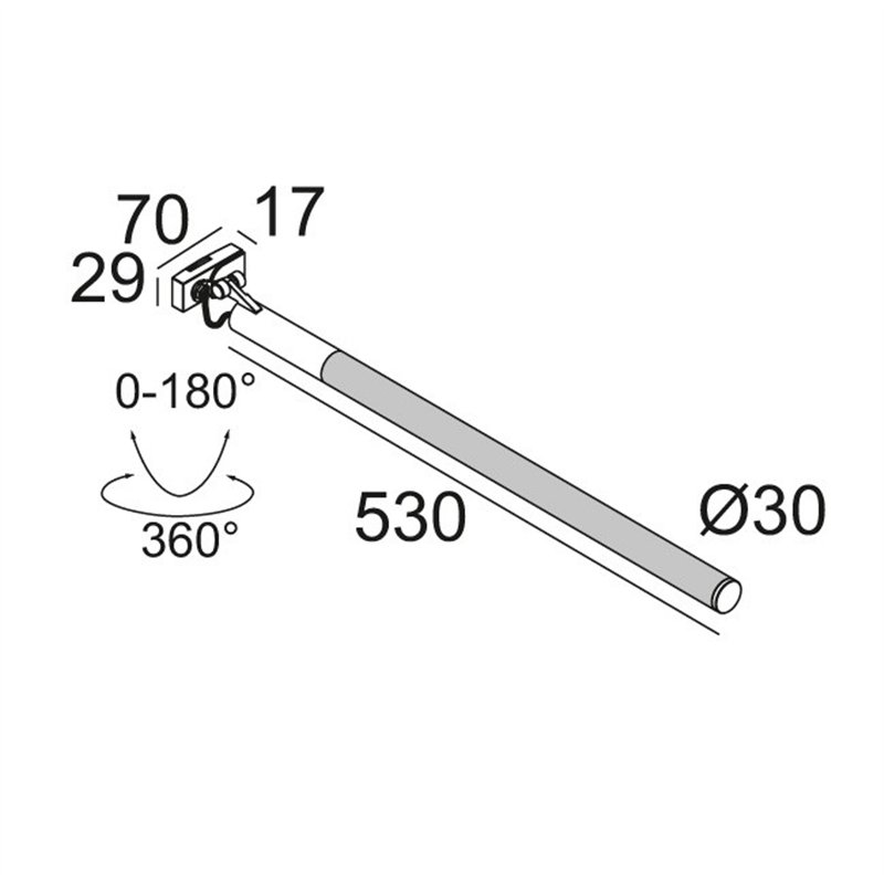 Delta Light SUPERLOOP-XY180 MDL Suspension lamp