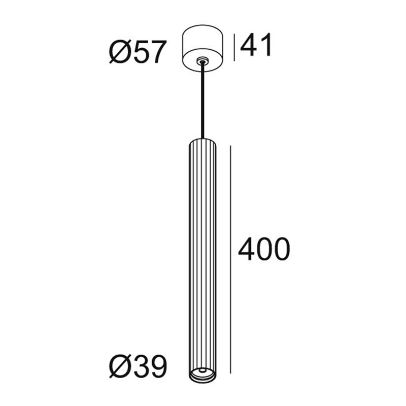 Delta Light HEDRA 391 C Suspension lamp