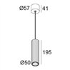 Delta Light HEDRA 451 C DIM8 Hängelampe