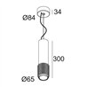 Delta Light PUNK 621 C DIM8 Suspension lamp