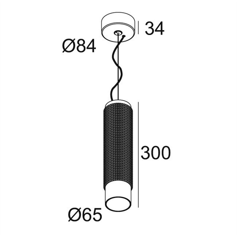 Delta Light PUNK 622 C DIM8 Suspension lamp