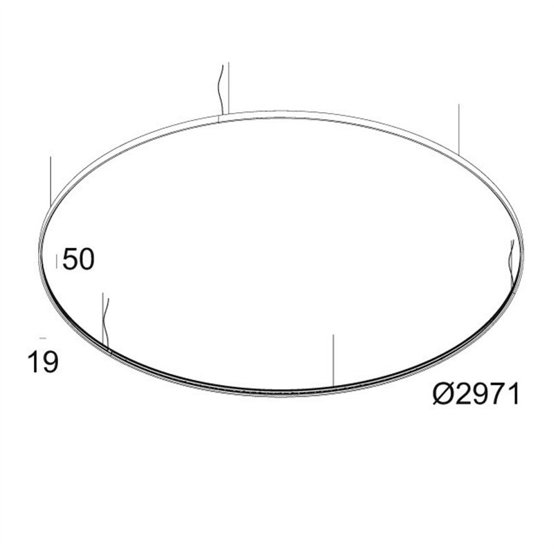 Delta Light SUPERLOOP HC 300 SBL Hängelampe