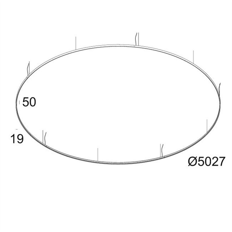 Delta Light SUPERLOOP HC 500 SBL Hängelampe