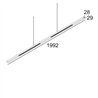 Delta Light INFORM SQ P200-4 DOWN Suspension lamp