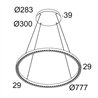 Delta Light INFORM R1+ CS DOWN-UP DIM5 Hängelampe