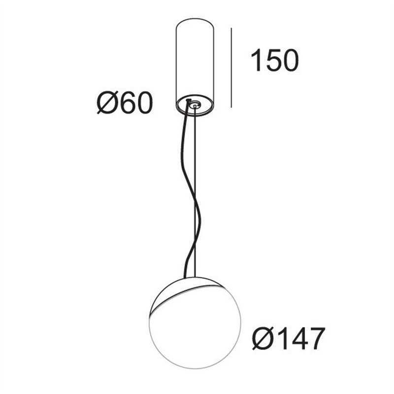 Delta Light GIBBO DIM8 Hängelampe