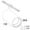 Delta Light SOLI - 66 Q-DIM Schienenbeleuchtung