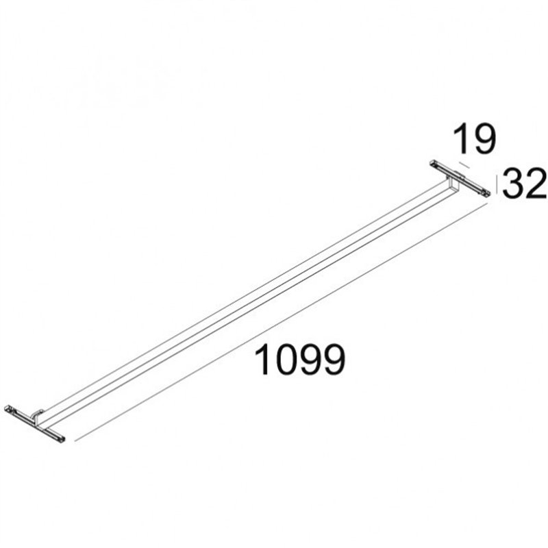Delta Light SOLI - LINE 110 UP MDL track lighting fixture