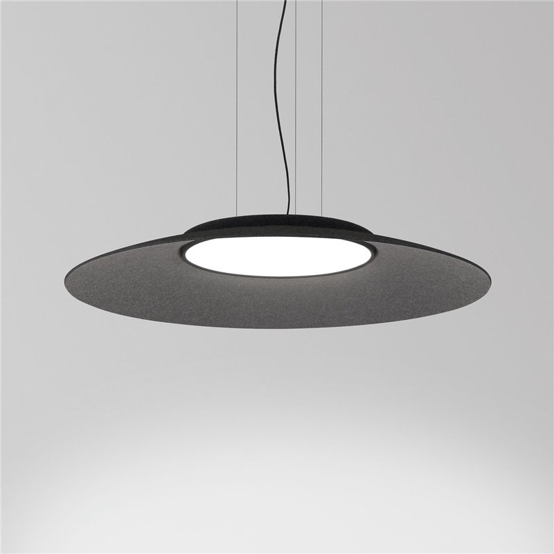 Delta Light ZOOVER 120 DARK GREY Suspension lamp
