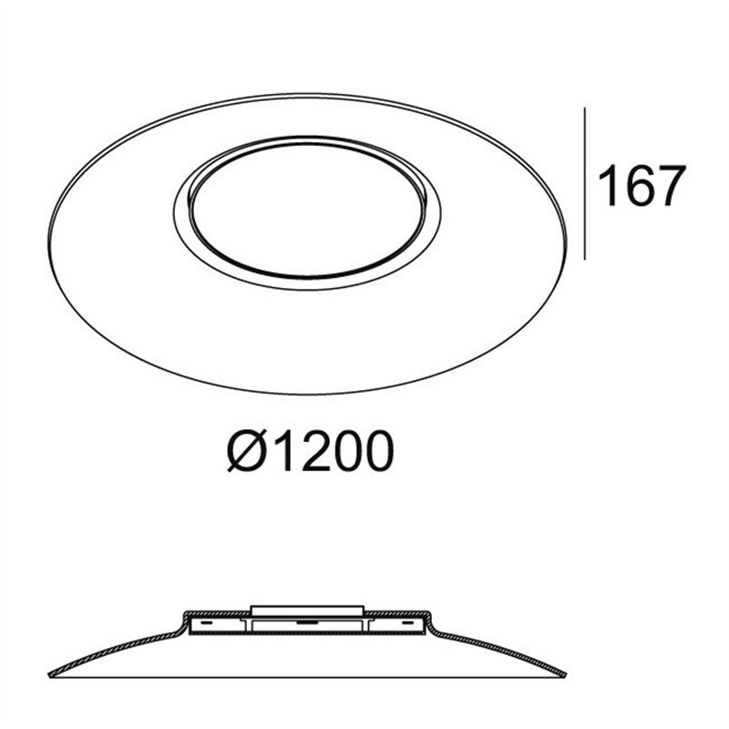 Delta Light ZOOVER 120 DARK GREY Suspension lamp