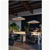 Delta Light ZOOVER 120 DARK GREY Suspension lamp