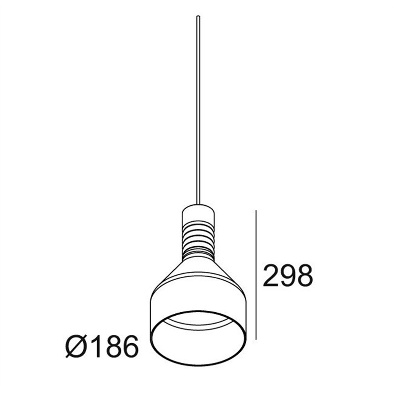 Delta Light MILES C3 PINK Suspension lamp
