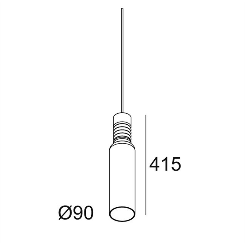 Delta Light MILES C4 PINK Suspension lamp