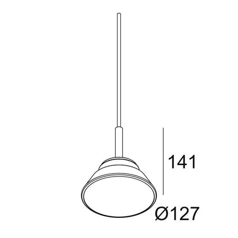 Delta Light TOUPE C AC Suspension lamp