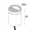 Delta Light LOGIC 60 R MOON Einbauspot