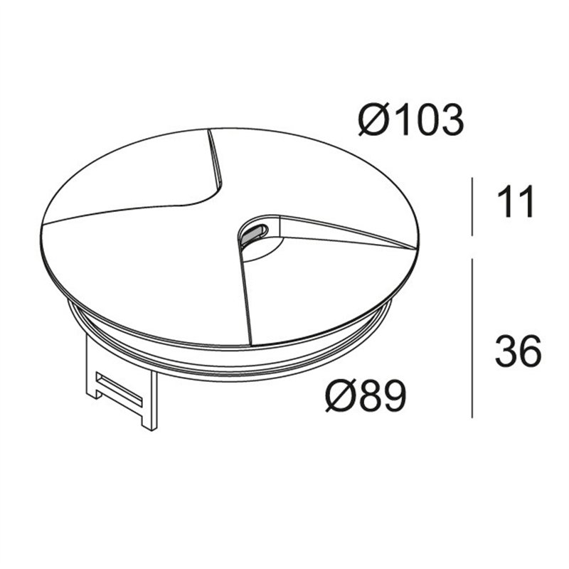 Delta Light LOGIC F2 Recessed spot
