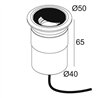 Delta Light LOGIC 40 R A MOON Recessed lamp