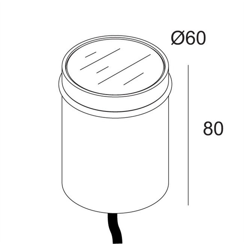 Delta Light LOGIC 60 R 24V Recessed lamp
