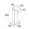 Delta Light TIMON 25 830 Floor lamp