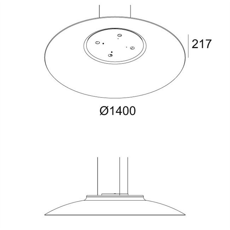 Delta Light ZOOVER 4CLIP 140 DIM5 Suspension lamp