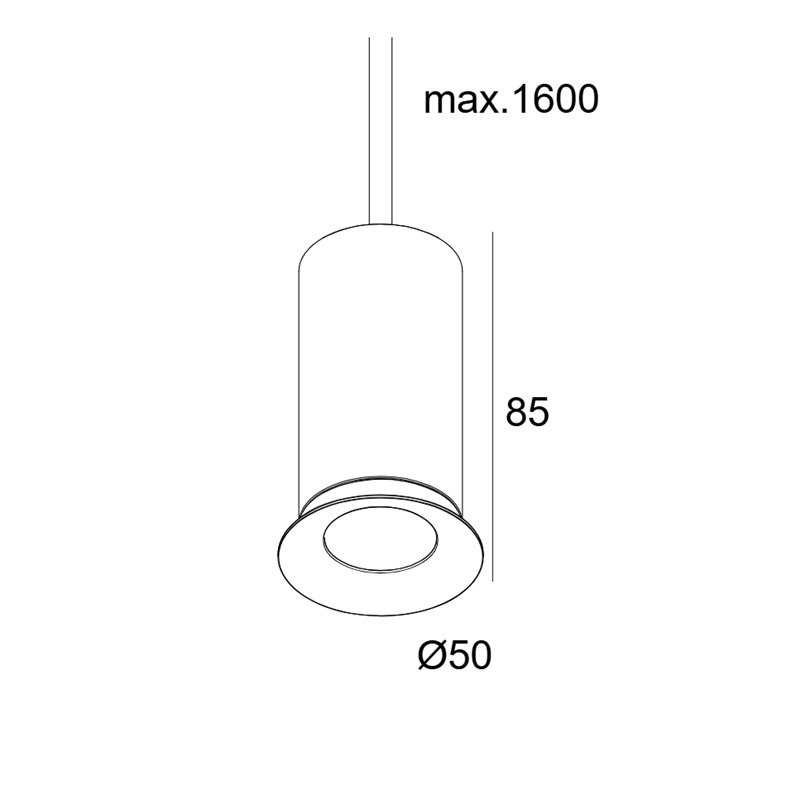 Delta Light Cuppa C suspension lamp