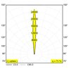 Delta Light LOGIC 190 R SP HONEYCOMB Bodenlampe