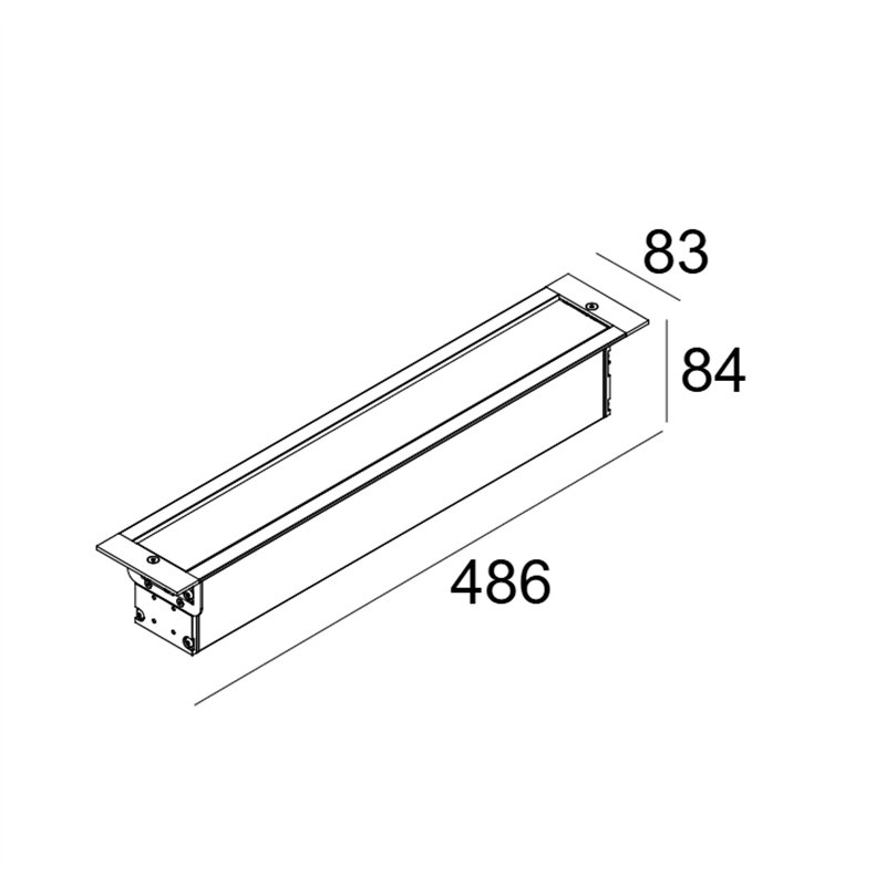 Delta Light LOGIC LINEAR 440 Bodenlampe