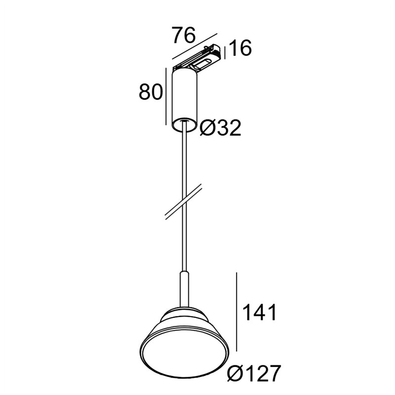 Delta Light Toupe Ac Adm1F suspension lamp