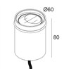 Delta Light Logic 60 R Wallwash floor lamp